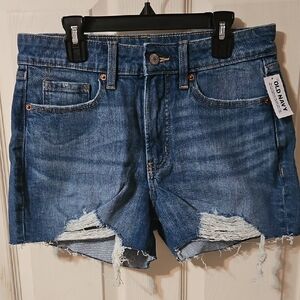 Old Navy Distressed Denim Cutoff Shorts